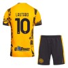 Original Trikotsatz Inter Mailand Lautaro Martinez 10 Ausweichtrikot 2024-25 Für Kinder